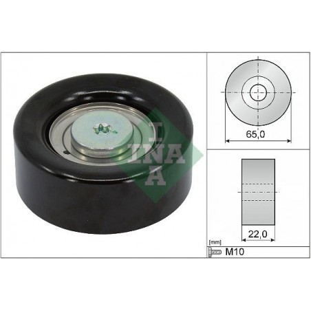 Galoppino cinghia Poly-V HYUNDAI ACCENT III,IV,ELANTRA V,VI,GETZ,I10 I,I20 I,II,I30,I40 I,IX20,IX35,TUCSON 1.1D-1.7D 03.05-*