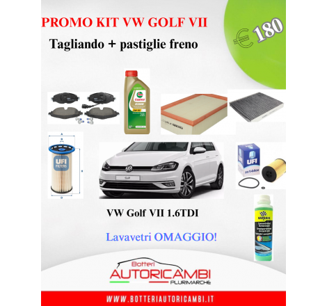 Promo kit Tagliando VW Golf...
