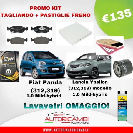 Kit Promo Tagliando Fiat Panda (312), Lancia Ypsilon (312) 1.0Mild Hybrid