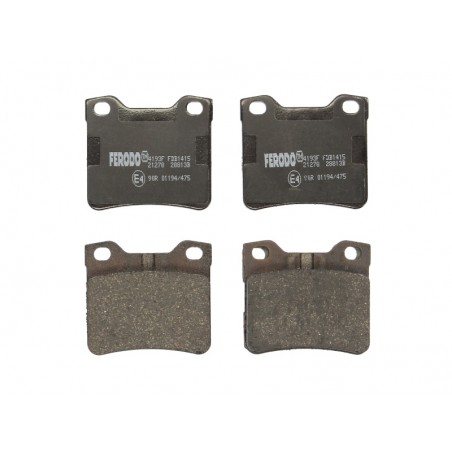 Kit pastiglie freno PEUGEOT 406, 605, 607 1.6-3.0 08.89-02.06*