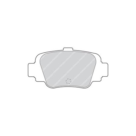 Kit pastiglie freno NISSAN MICRA II, MICRA III, ROVER MINI 1.0-1.5D 01.92-06.10*
