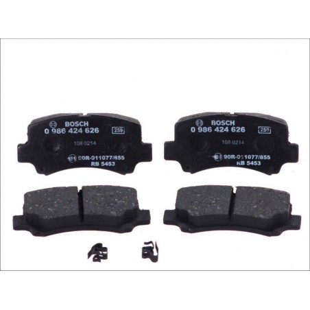 Kit pastiglie freno CHERY A1, SUZUKI WAGON R, WAGON R+ 1.0/1.2/1.3 02.98-12.14*