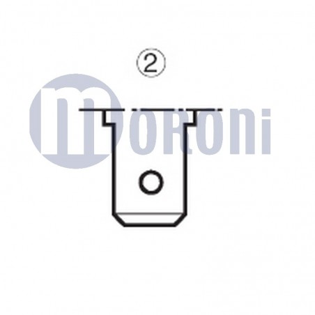 Interruttore unipolare faston