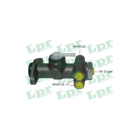 Pompa freno  (19,05mm) fits: FIAT 500 0.5/0.6 06.57-01.76