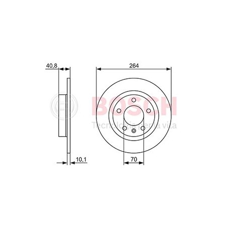 Dischi freno Post. Opel Corsa D, E, Adam