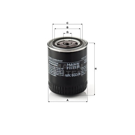 Filtro gasolio Iveco zeta