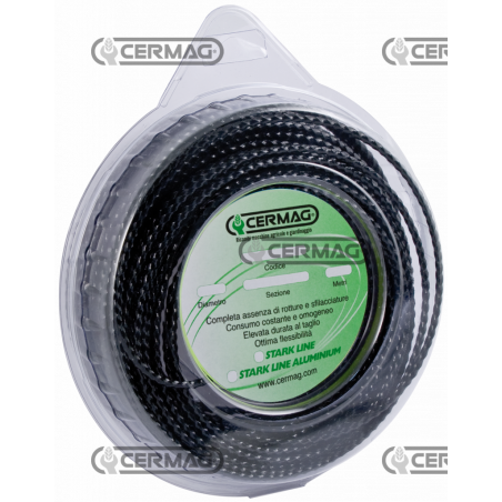 Filo nylon seghettato STARK LINE - alta qualità  Ø 4 mm - 21 metri