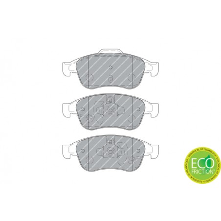 Pastiglie freno DACIA DOKKER, DUSTER, LODGY, NISSAN JUKE, RENAULT CAPTUR I, CAPTUR II, CLIO V, GRAND SCENIC III, MEGANE