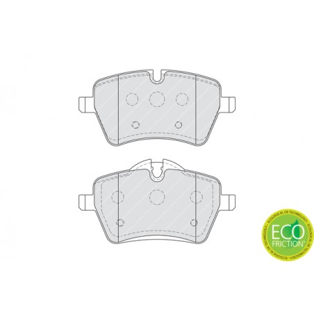 Pastiglie freno MINI (R50, R53), (R52), (R56), (R57), (R58), (R59), CLUBMAN (R55), COUNTRYMAN (R60)