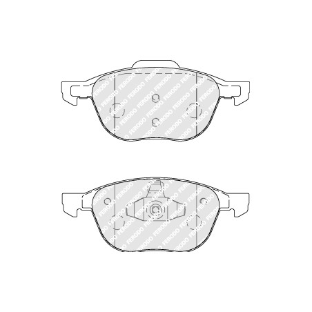 Pastiglie freno VOLVO C30, C70 II, S40 II, V40, V50, FORD C-MAX, ECOSPORT, FOCUS C-MAX, FOCUS II, FOCUS III, GRAND C-MAX, KUGA I