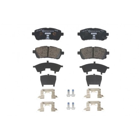 Pastiglie freno FORD FIESTA VI, KA+ III, SUZUKI SWIFT V 1.0-1.6D 06.08-