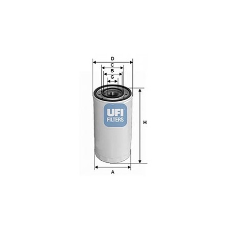 Filtro olio Astra - Iveco