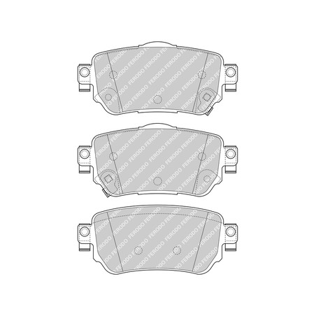Kit pastiglie freno, Freno a disco QASHQAI II, X-TRAIL III, RENAULT KADJAR, KOLEOS II 1.2-Electric 11.13-