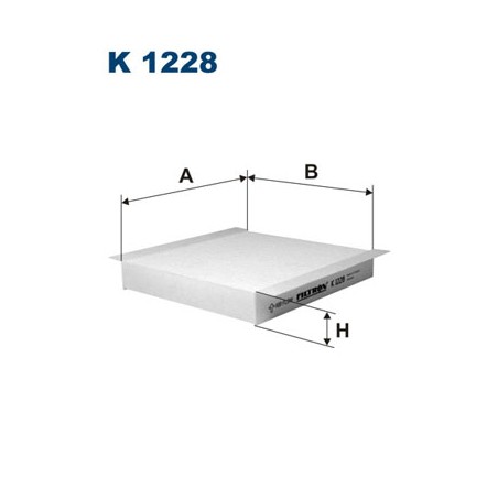 Filtro, Aria abitacolo CITROEN NEMO, FIAT DOBLO, DOBLO CARGO, FIORINO, LINEA, QUBO, TIPO, OPEL COMBO, PEUGEOT BIPPER