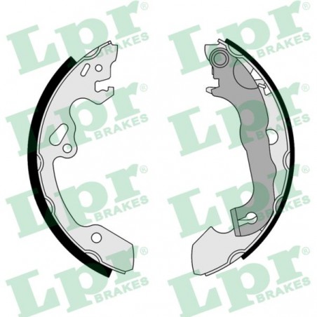 Kit ganasce freno FORD FOCUS C-MAX, FOCUS I, FOCUS II 1.4-2.0D 08.98-09.12