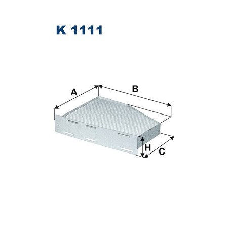 Filtro abitacolo AUDI A3, Q3, TT, SEAT ALHAMBRA, ALTEA XL, LEON, TOLEDO III, SKODA OCTAVIA II, SUPERB II, YETI, VW BEETLE, CADDY