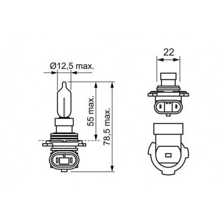 HIR2 - Lampadina, Faro di profondità