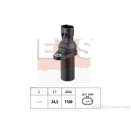 Generatore di impulsi, Albero a gomiti ALFA MITO, FIAT 500, DOBLO, FIORINO, G. PUNTO, IDEA, PANDA, PUNTO EVO, QUBO, FORD KA*
