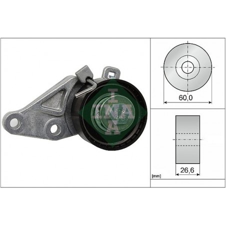 Rullo tenditore, Cinghia dentata VOLVO S40 II, V50, FORD FIESTA IV,V, FOCUS C-MAX, FOCUS I,II, FUSION, PUMA, MAZDA 121 III*