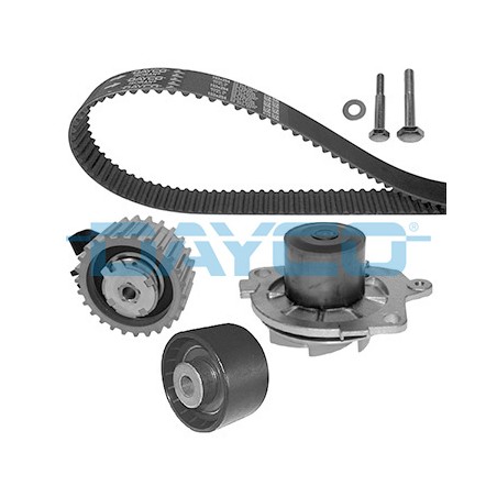 P. acqua + Kit distribuzione ALFA 145,146,147,156, FIAT BRAVA/O I,II, DOBLO, IDEA, MAREA, MULTIPLA, PALIO, PUNTO, STILO1.9D