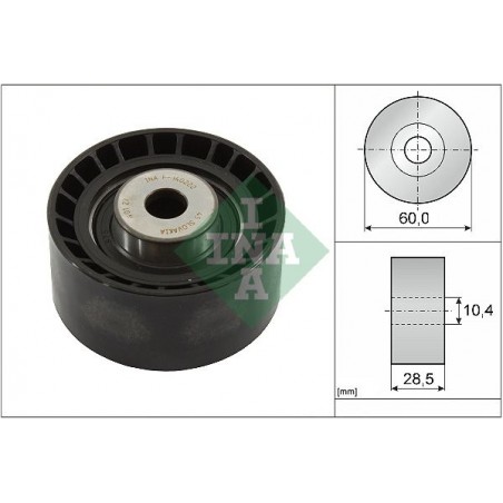 Galoppino, Cinghia dentata FORD ESCORT CLASSIC, ESCORT V,VI, FIESTA III, MONDEO I,II, ORION III 1.6/1.8/2.0 01.92-09.00*