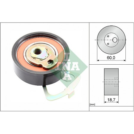Rullo tenditore, Cinghia dentata AUDI A2, SEAT ALTEA XL, AROSA, CORDOBA, IBIZA II,III,IV, INCA, LEON 1.4/1.4LPG/1.6 10.97-*