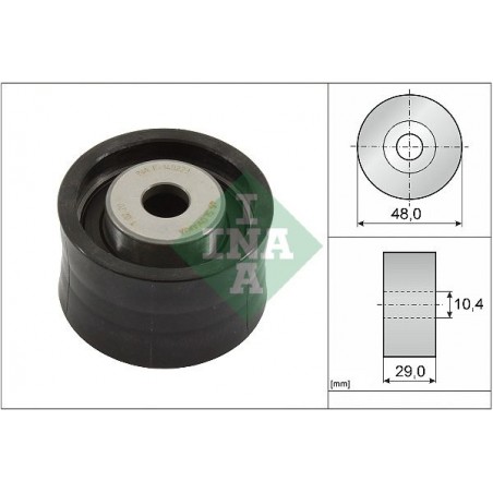 Galoppino, Cinghia dentata FORD ESCORT CLASSIC, ESCORT V,VI, FIESTA III, MONDEO I,II,III 1.6/1.8/2.0 01.92-09.00*