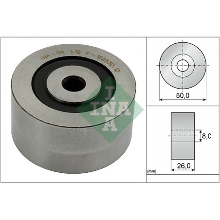 Galoppino, Poly-V CITROEN BERLINGO, C4 I, C5 I, EVASION, JUMPY, XSARA PICASSO, FIAT SCUDO,ULYSSE,LANCIA ZETA,PEUGEOT 206, 306*