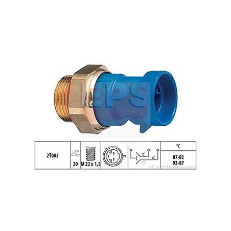 Termocontatto, Ventola radiatore ALFA 145,146,155,CITROEN JUMPER, FIAT BRAVA/O I, DUCATO, FIORINO, MAREA, PALIO, PUNTO, STRADA*