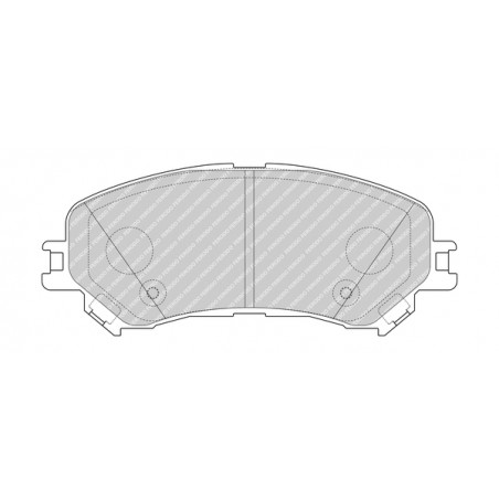 Kit pastiglie freno RENAULT CAPTUR II, ESPACE V, GRAND SCENIC IV, MEGANE IV, SCENIC IV, TALISMAN 1.2-1.8 02.15-*