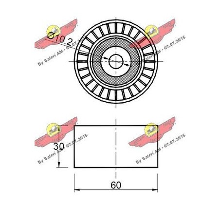 Galoppino, Poly-V MERCEDES VITO (W447),SANDERO II,NV400,QASHQAI I,II,X-TRAIL II,OPEL MOVANO A,B,VIVARO A,RENAULT ESPACE IV*