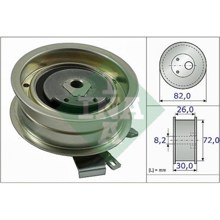 Rullo tenditore, Cinghia dentata AUDI A3, A4 B5,B6,B7, SEAT ALHAMBRA,ALTEA XL,CORDOBA,EXEO,IBIZA III,IV,INCA,LEON*
