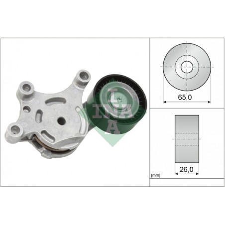 Tenditore Poly-V VOLVO C30,S40 II,S80 II,V50,V70 III,CITROEN C1,C2,C3 I,C4 I,FORD C-MAX,FIESTA V,VI,FOCUS C-MAX,FOCUS II*