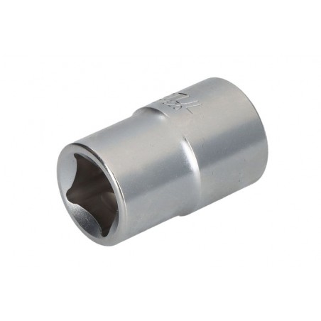 Prese e accessori E-TORX 1/2", E20, socket type: short, length 38mm