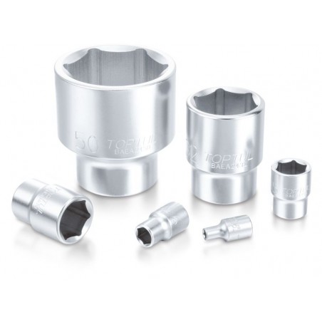 Prese e accessori 1/2", metric size: 13mm, socket type: short, length 38mm