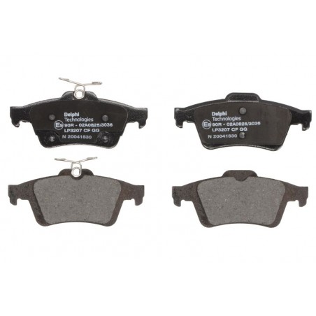 Kit pastiglie freno VOLVO C30, C70 II, S40 II, V40, V50, CITROEN C5 III, C-MAX II, FOCUS C-MAX, FOCUS II*