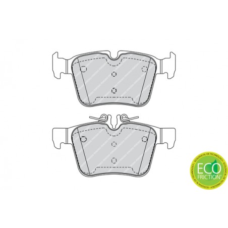 Kit pastiglie freno MERCEDES C (A205), C (C205), C T-MODEL (S205), C (W205) 1.5-4.0 12.13-*