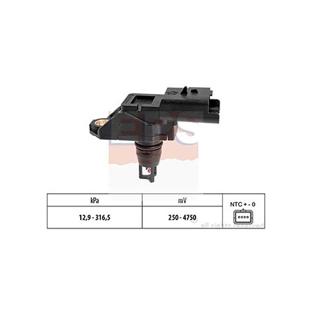 Sensore Pressione alimentazione DS 5, VOLVO C30,S40 II,S60 II,S80 II,V40,V50,V60 I,V70 III,CITROEN BERLINGO,C3 II,C3 PICASSO *