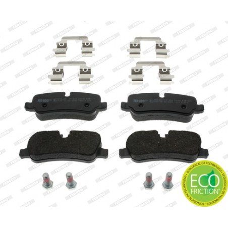 Kit pastiglie freno LAND ROVER DISCOVERY III,IV, RANGE ROVER III, RANGE ROVER SPORT I 2.7D-5.0 03.02-12.18*