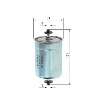 Filtro carburante MERCEDES 124 (C124),A (W169),B SPORTS (W245),CLK (A208,C208),E (A124,C124,S210,W210), M (W163),S (C140,W140)*