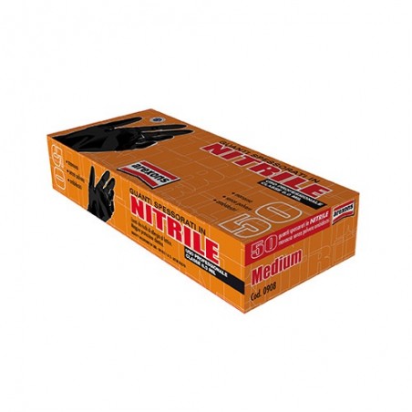 Guanti in nitrile spesso - TG M