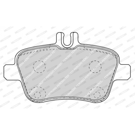 Kit pastiglie freno MERCEDES A (V177), A (W176,W177), B SPORTS (W246, W242), B SPORTS (W247), CLA (C117), CLA (C118), CLA (X117)