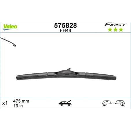 Spazzola tergi HONDA CIVIC IX, INFINITI M, NISSAN NP300 NAVARA 07.05-*